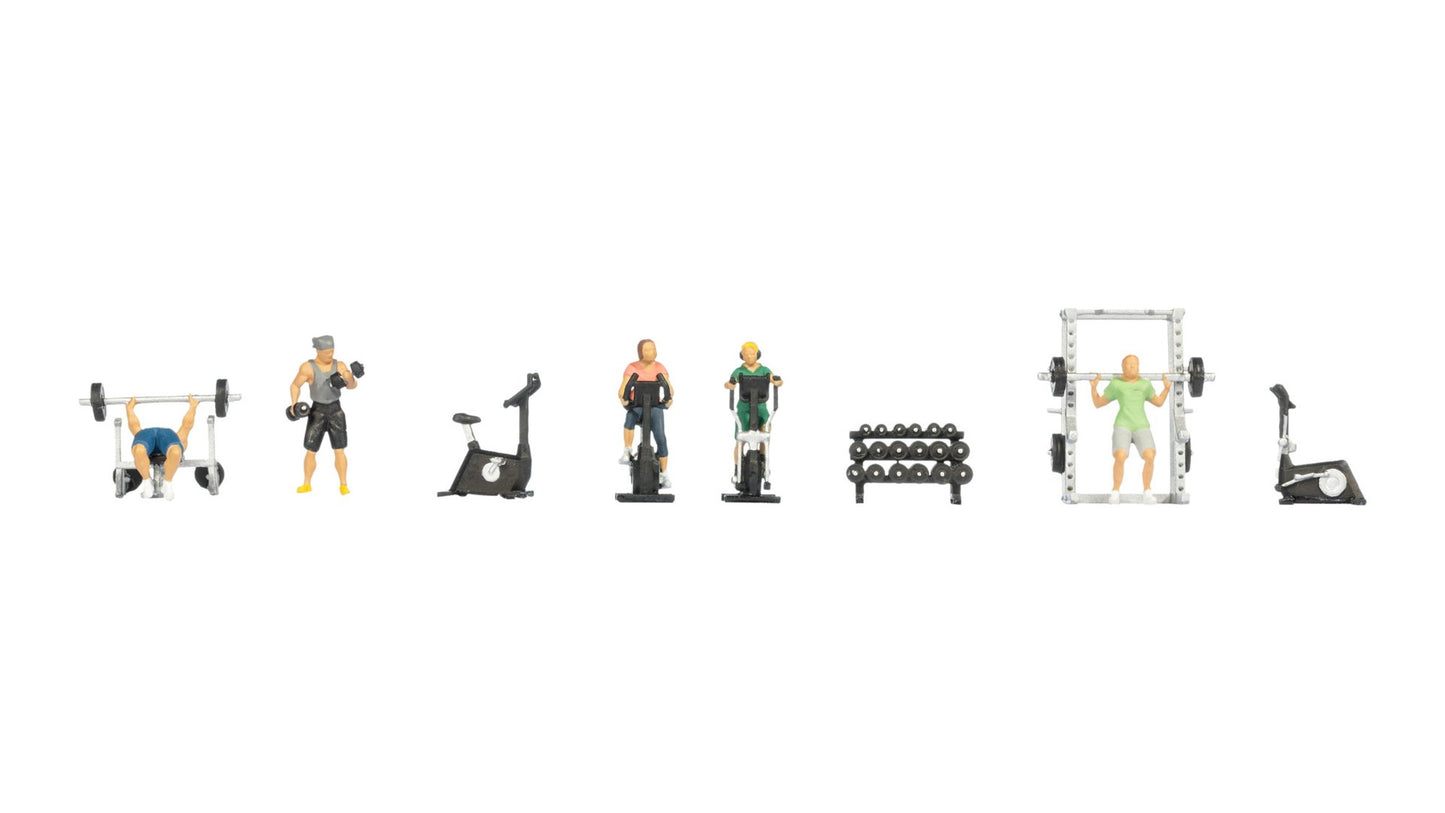 NOCH NO16292 Themed Figures Set ‘Gym’
