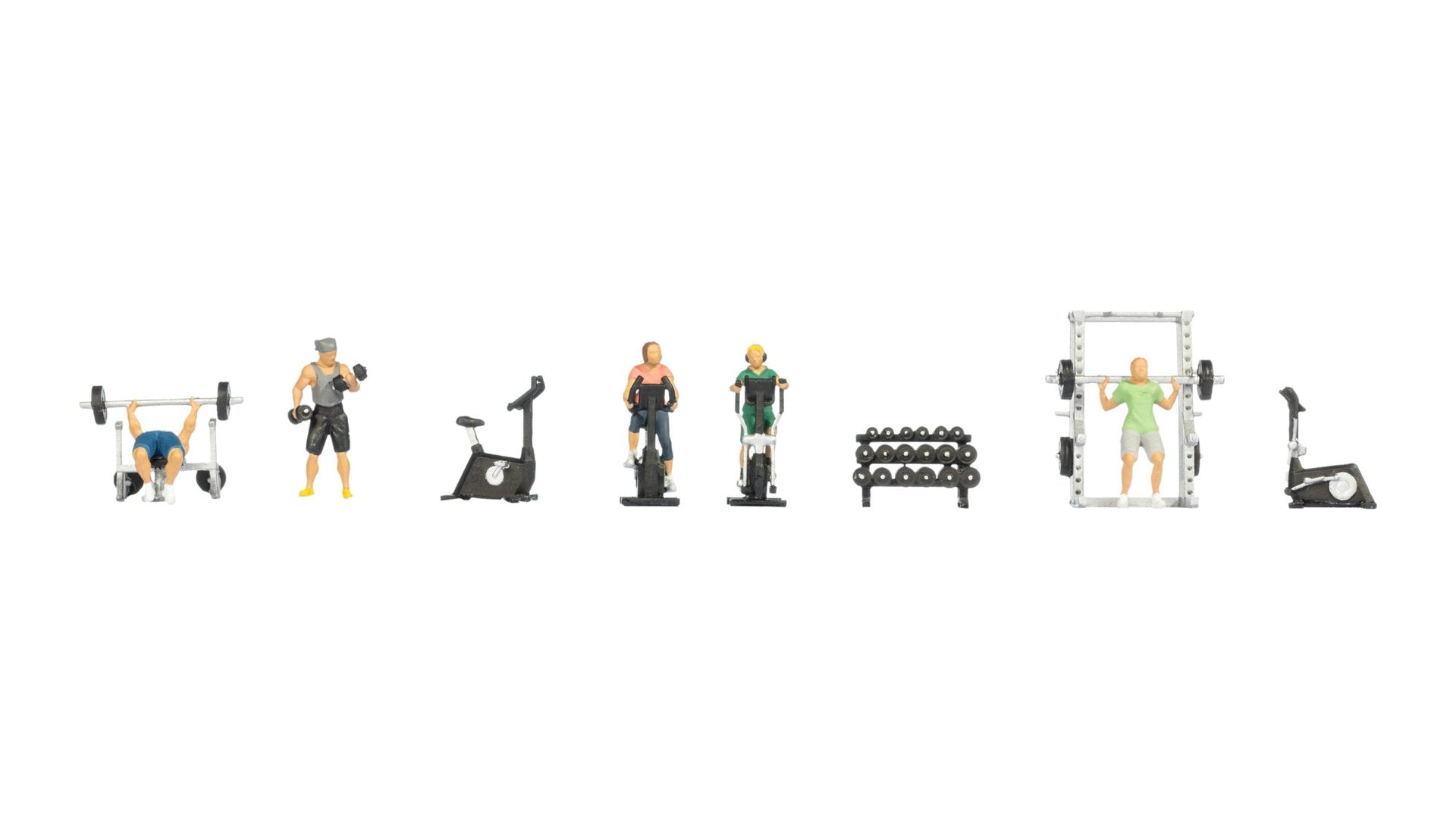 NOCH NO16292 Themed Figures Set ‘Gym’