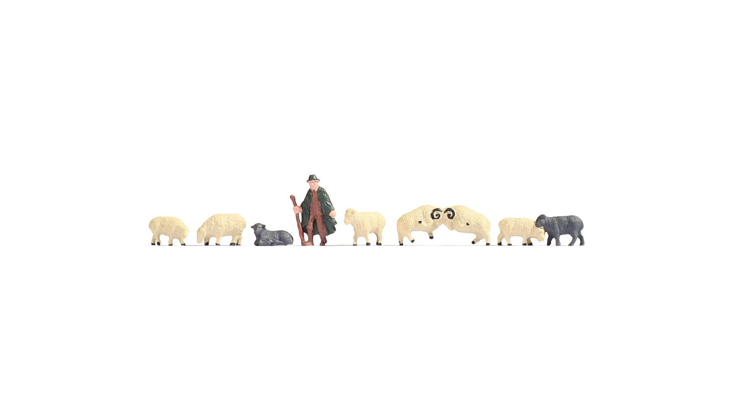 NOCH NO18210 Shepherd and Sheep