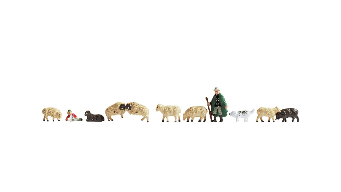 NOCH NO45750 Sheep and Shepherd