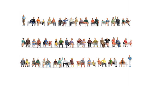 NOCH NO47402 Mega Economy Set “Sitting People”