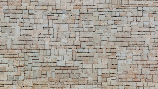 NOCH NO56642 3D Cardboard Sheet „Lime Stone Wall“, beige