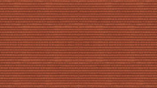 NOCH NO56965 3D Cardboard Sheet “Roof Tile”, red