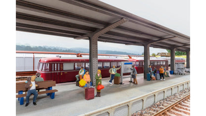 NOCH NO65593 Decorative Advent Calendar 'On the Platform"