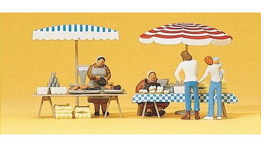 Preiser 10052 Market stalls