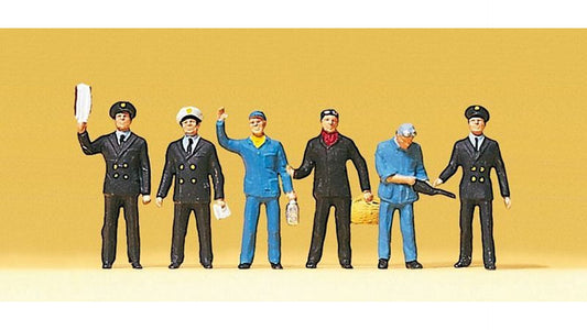 Preiser 10086 French railway personnel