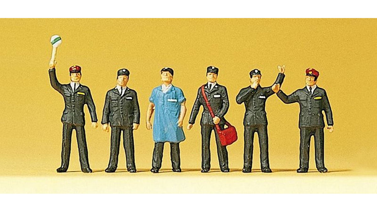 10087 Preiser 10087 Swiss railway personnel – Micro Macro Mundo Hobby Store