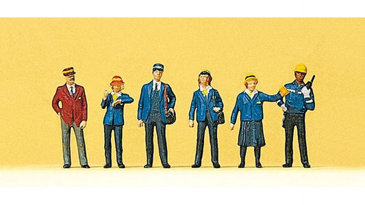 Preiser 10213 Dutch railway personnel