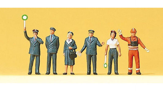 Preiser 10236 Railway personnel DB