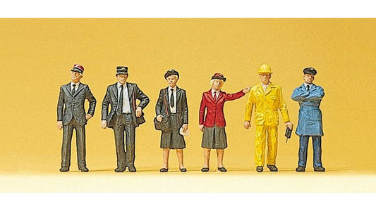 Preiser 10244 Belgian railway personnel