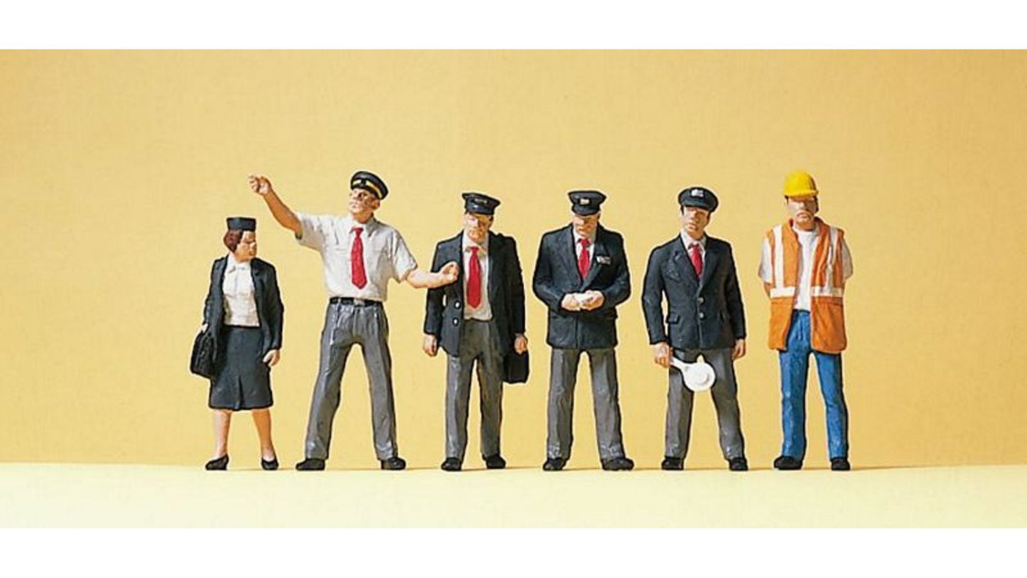 Preiser 10410 Railway personnel Great Britain