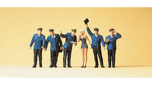 Preiser 10416 Railway personnel DB