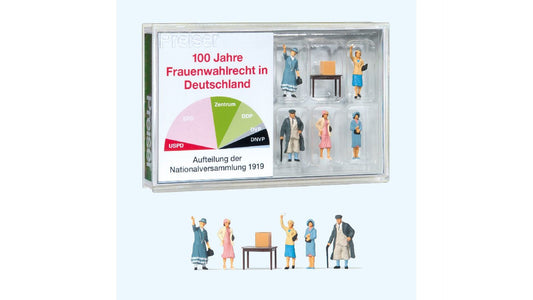 Preiser 13402 100 Years of Womens Suffrage