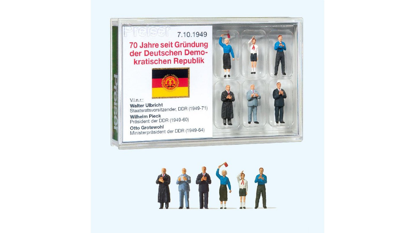 Preiser 13403 70 years of GDR Foundation