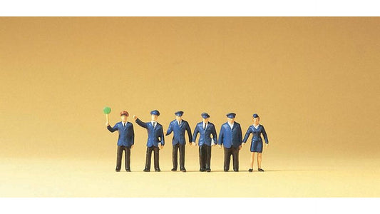 Preiser 14011 Railway personnel DB