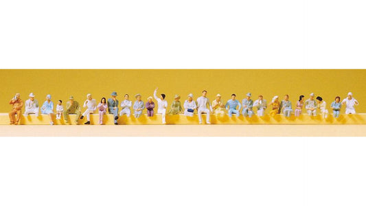 Preiser 14404 Bus-driver Passengers 26 figures