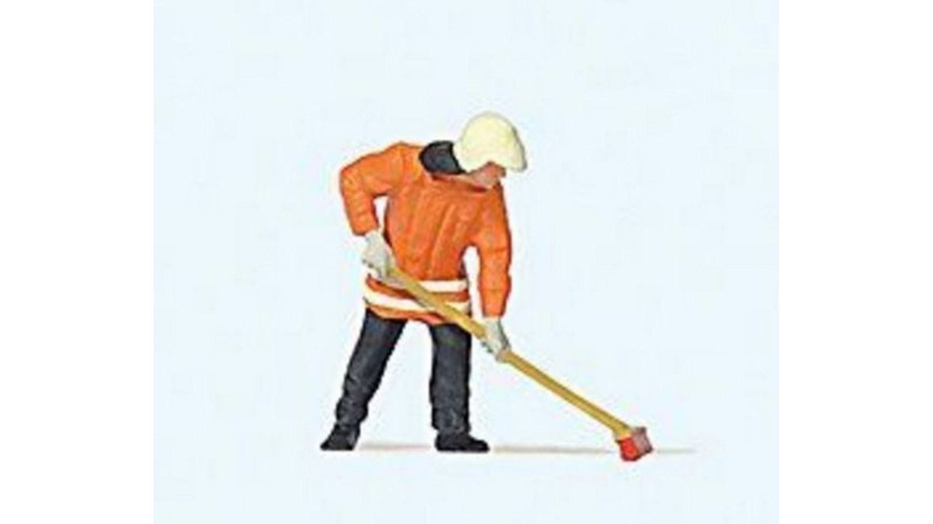 Preiser 28198 Firefighter Sweeping