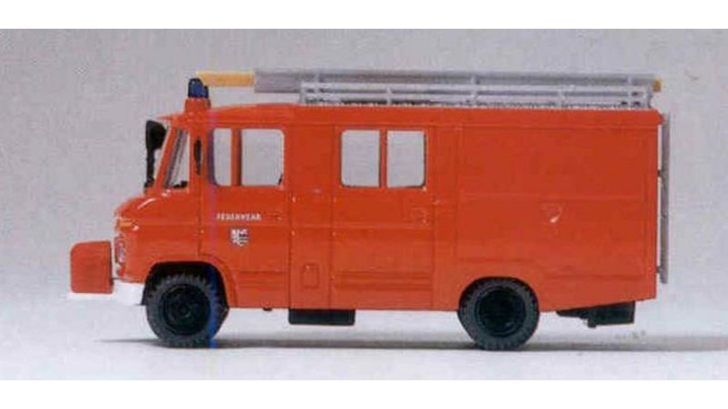 Preiser 35027 Fire squad tender MB 408-29 Folding doors