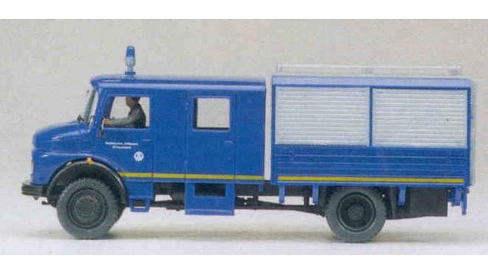 Preiser 37000 Special vehicle MKW 72 Federal Technical Emergency Service THW