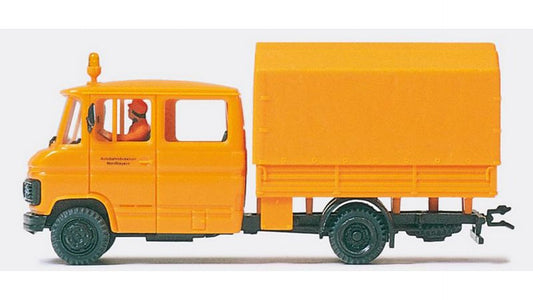 Preiser 37018 Van Road maintenance MB 508 Double cabin