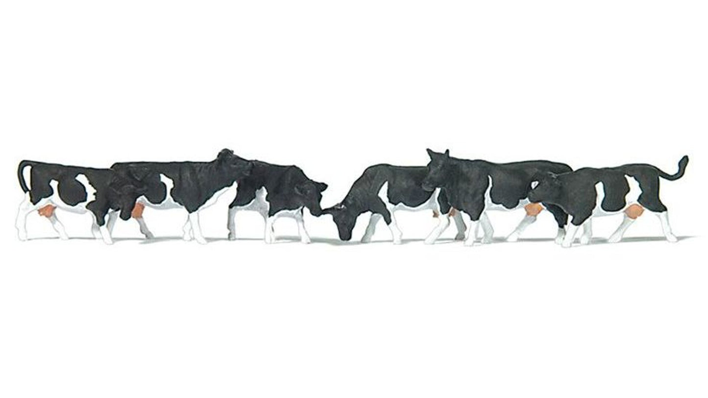Preiser 79228 Cows Blacks And White