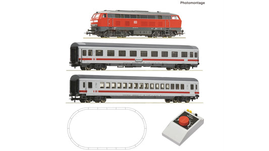 Roco R5100016 Analogue Start Set: class 218 (GEOLINE), DB AG