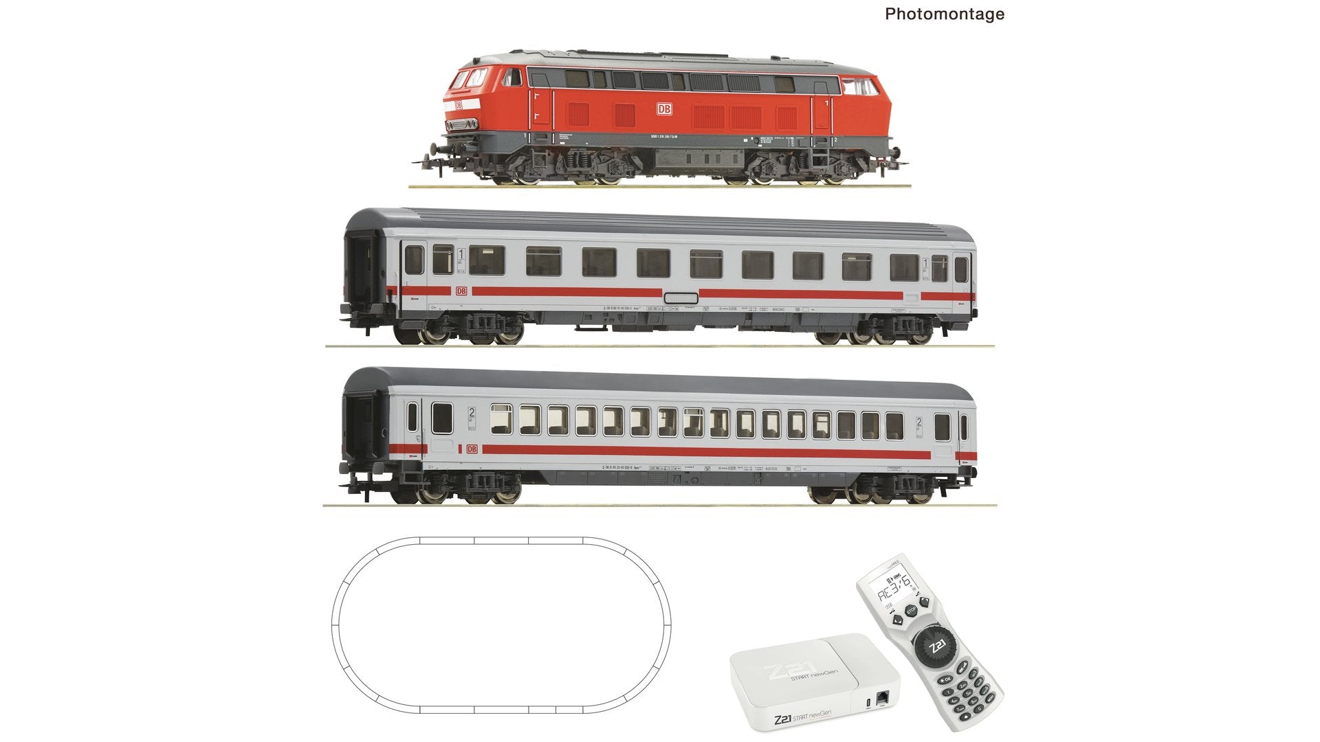 Roco R5110013 Z21 START set: class 218 ROCOLINE – Micro Macro Mundo ...