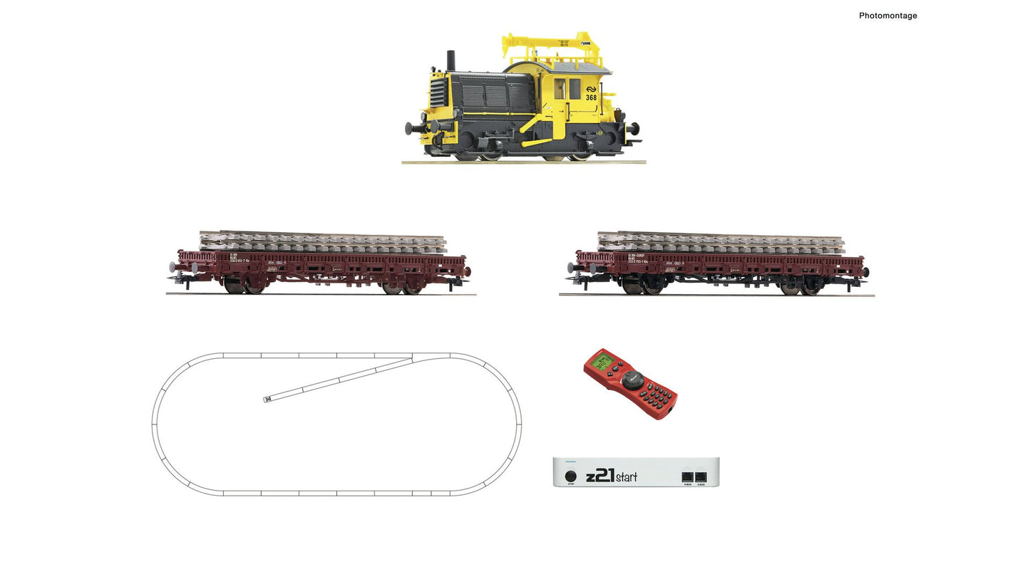 Roco 51333 z21 Digital Starter Set Diesel locomotive Sik