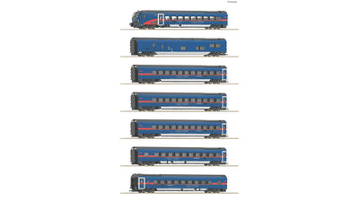 Roco 5510004 7 Piece Set Nightjet OBB DCC