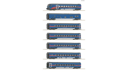 Roco 5520004 7 Piece Set Nightjet OBB AC