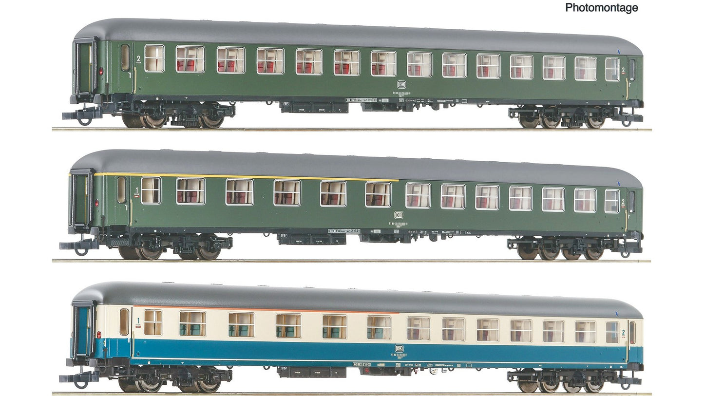 Roco 6200053 3 Piece Set 3 D 377 Hispania Express DB DC