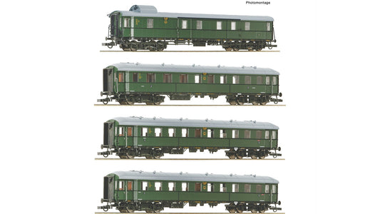 Roco 6200056 4 Piece Set 1 Traditional Train Zwickau DR