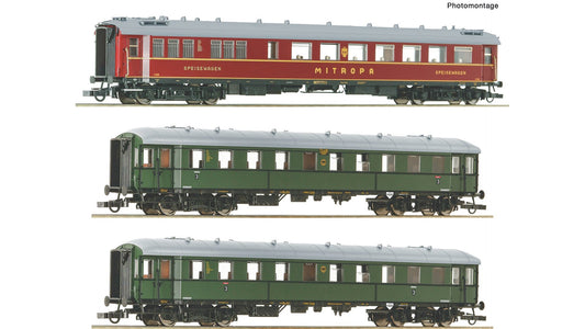 Roco 6200057 3 Piece Set 2 Traditional Train Zwickau DR
