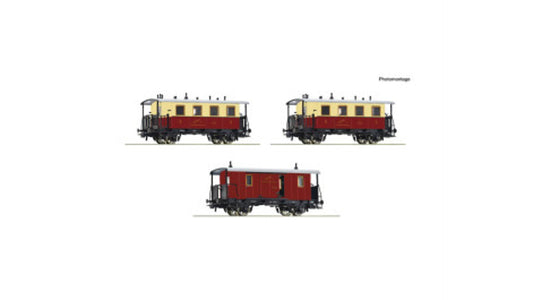 Roco 6200063 3 Piece Set Rack-and-Pinion Train DC