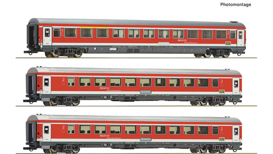 Roco 6200096 3 Piece Set 1 Munich-Nuremberg Express DB AG DC