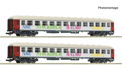 Roco 6200099 2 Piece Set Passenger Coaches Snalltaget DC