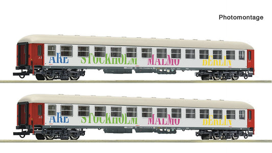 Roco 6200099 2 Piece Set Passenger Coaches Snalltaget DC