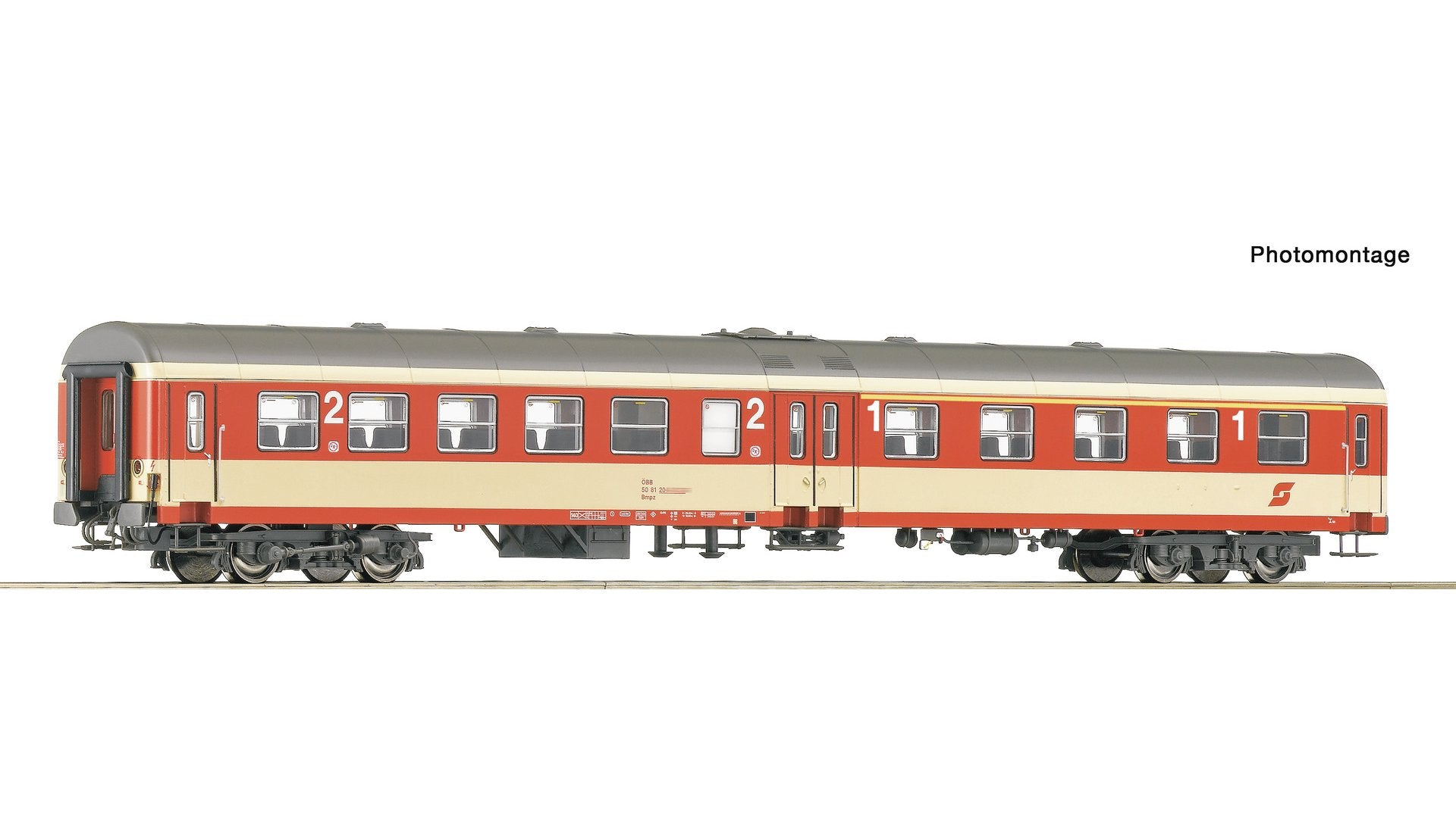 Roco R6200108 1st/2nd class centre-entry coach, ÖBB