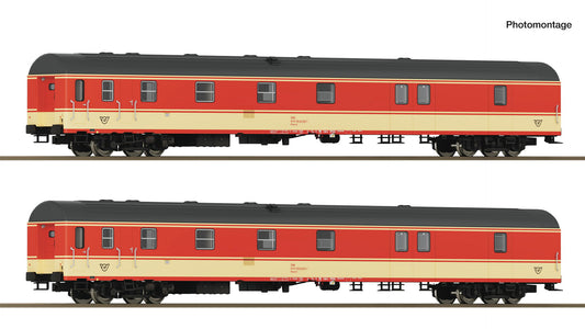 Roco R6200180 2 pcs. Set: Railway Mail Car "Postal Express Train"