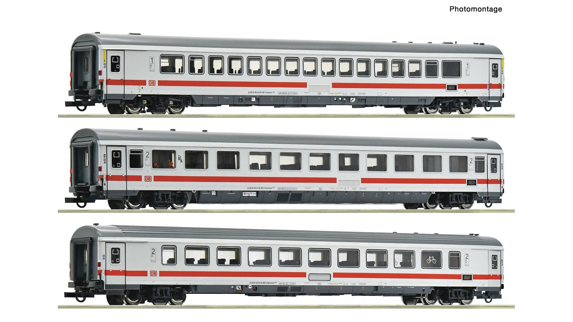 Roco R6200183 3 piece set (1): IC 2013 "Allgäu", DB AG