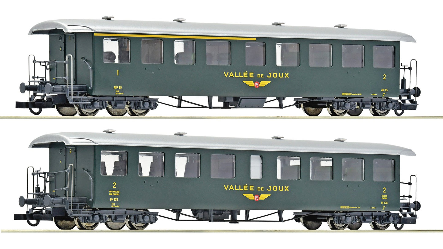 Roco R6200198 2 piece set: "Seetalbahn" coaches, PB
