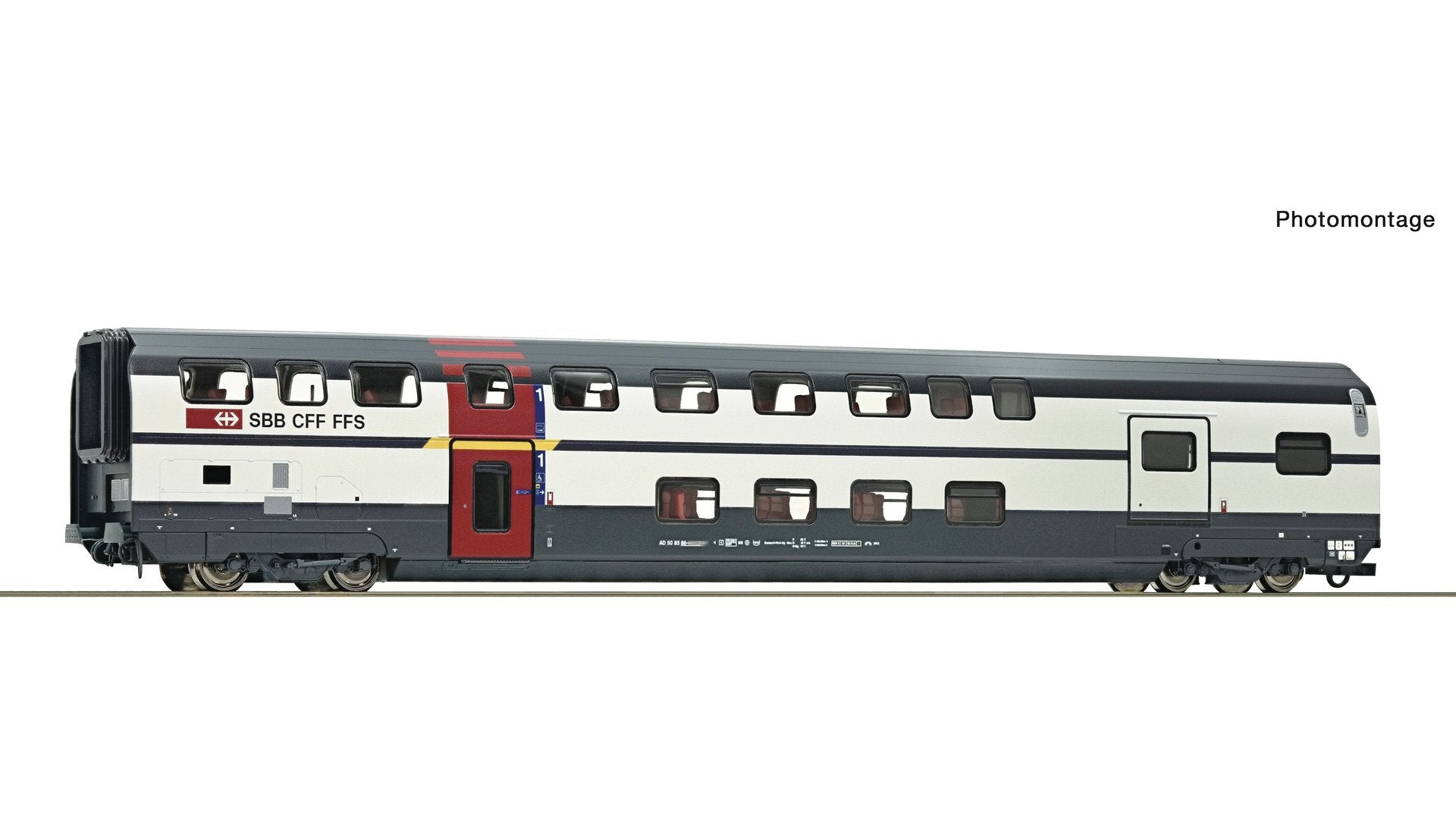 Roco R6200214 1st class double-deck coach luggage, SBB