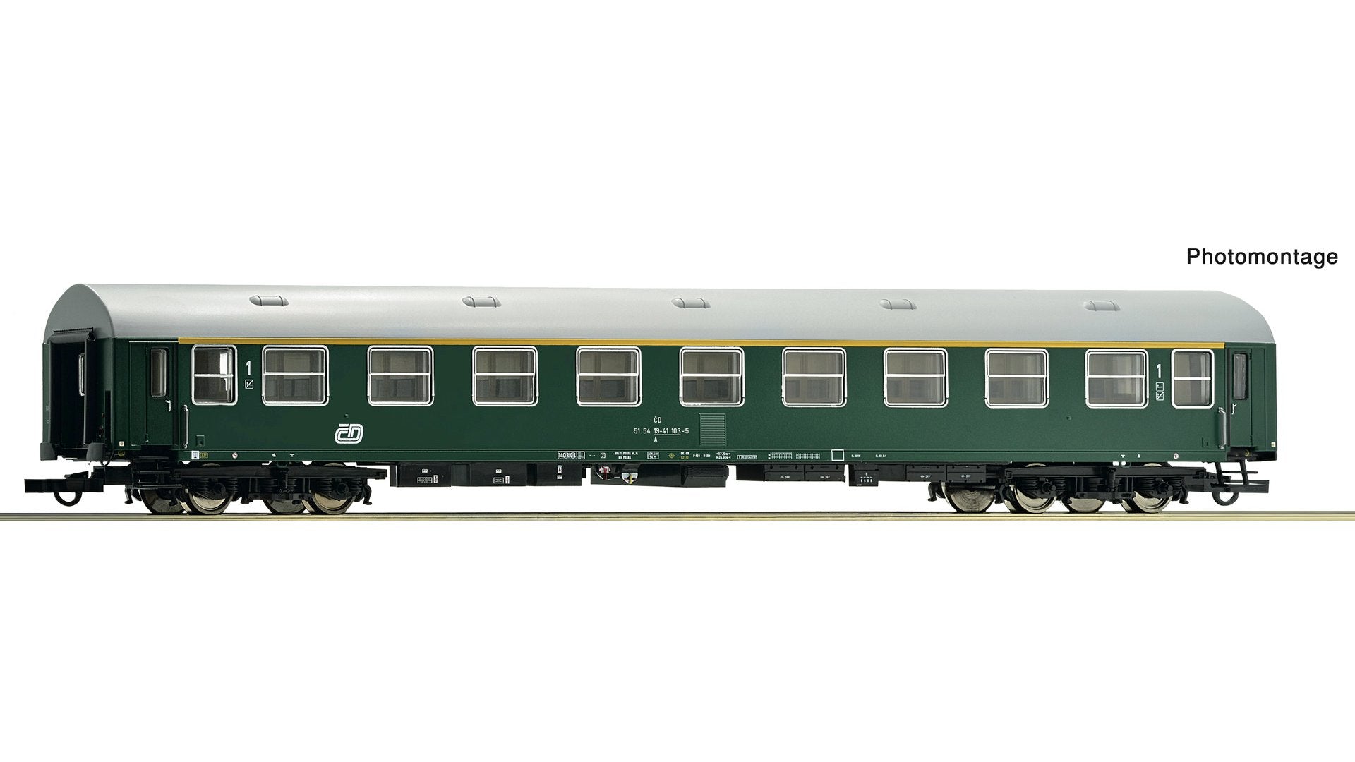 Roco R6200220 1st class coach, CD