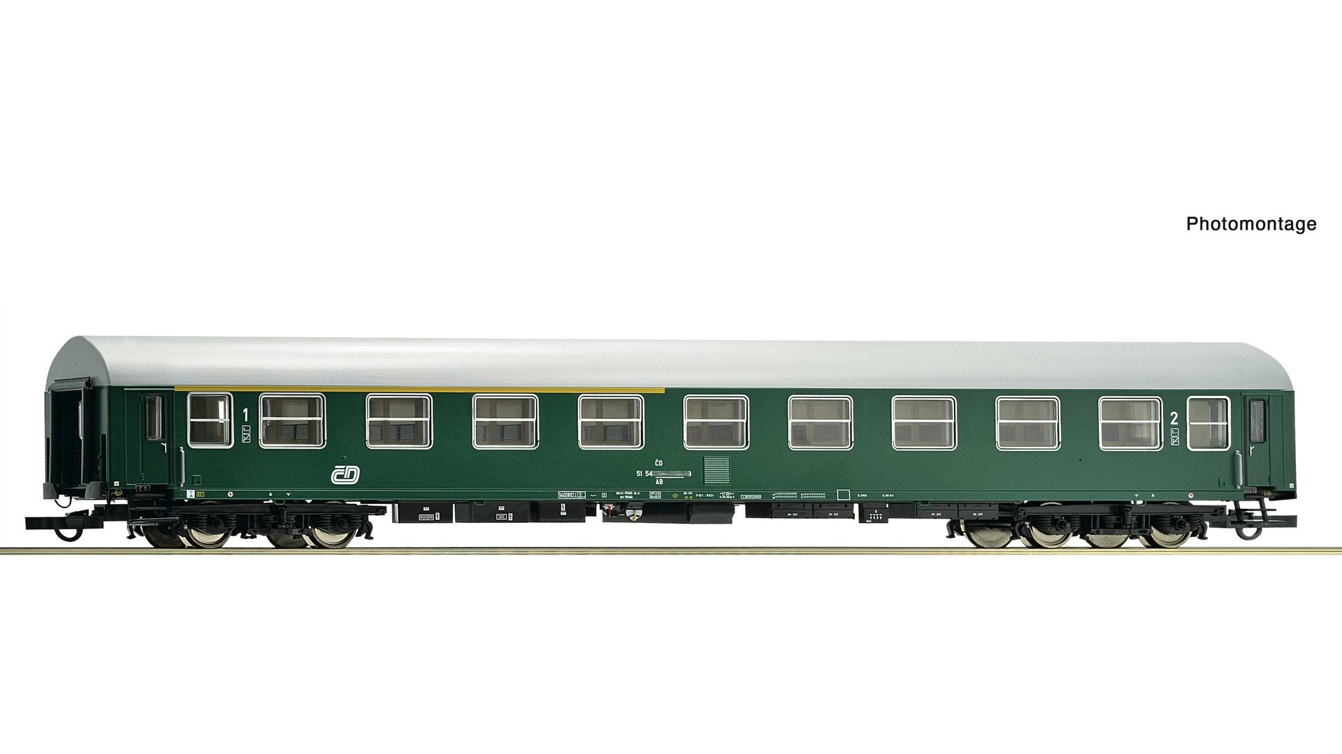 Roco R6200221 1st/2nd class coach, CD