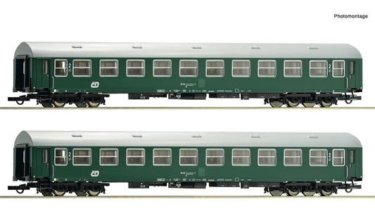 Roco R6200222 2 piece set: 2nd class coaches, CD