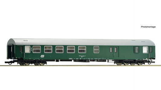 Roco R6200223 2nd class coach/luggage compartment, CD