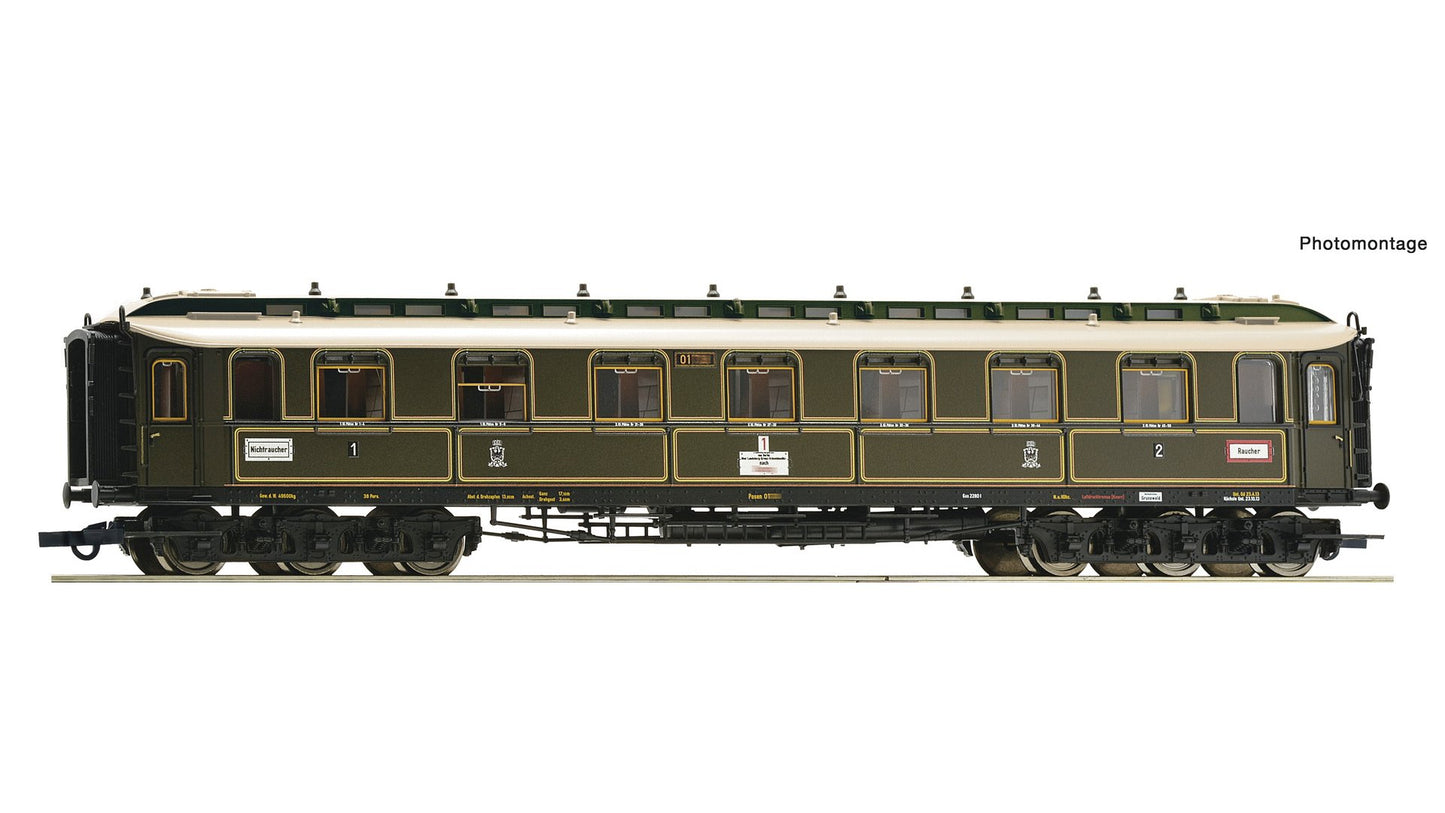 Roco R6200237 1st/2nd class express train coach, K.P.E.V.