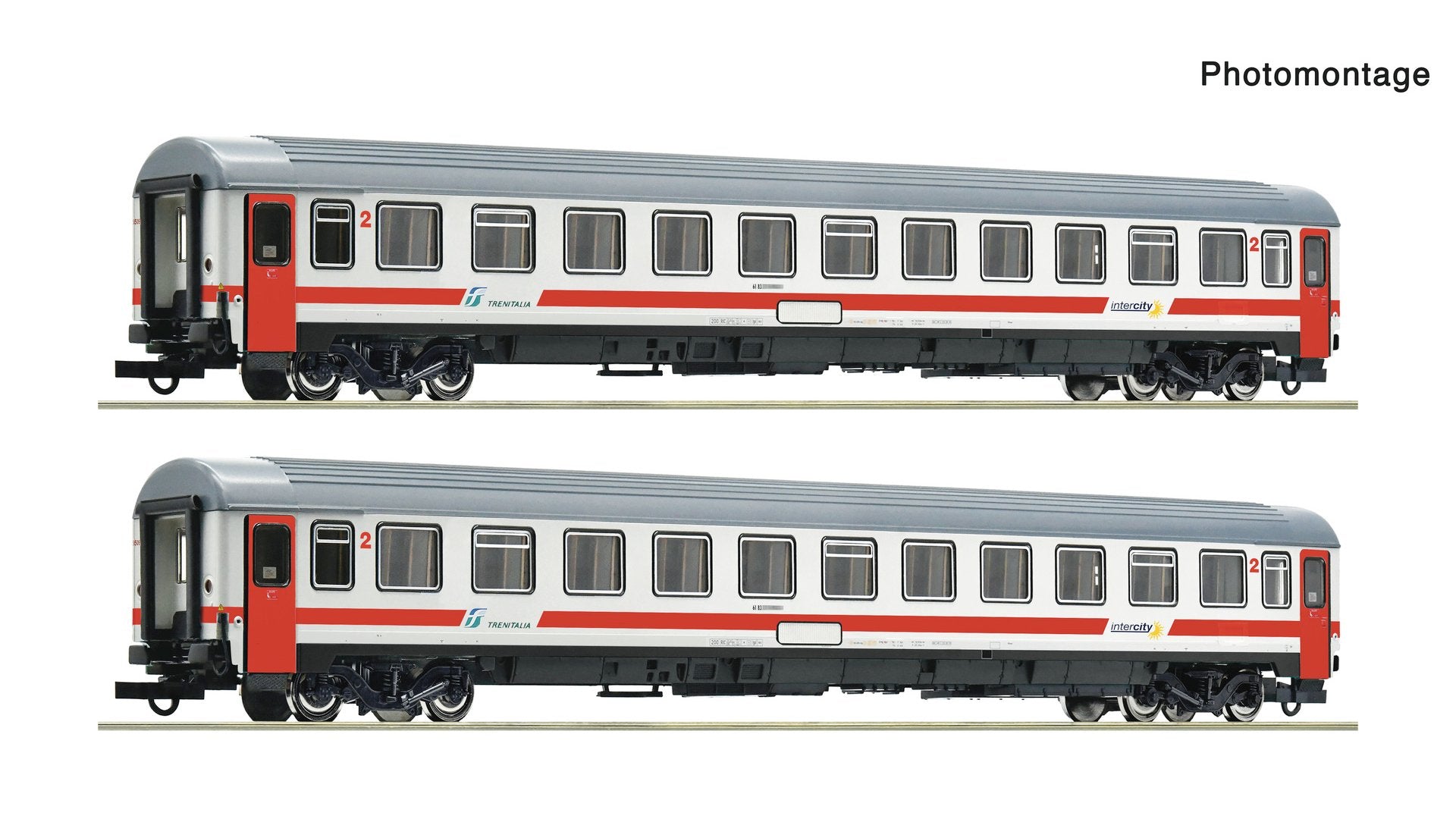 Roco R6200242 2 piece set: Eurofima coaches "IC Sun", FS