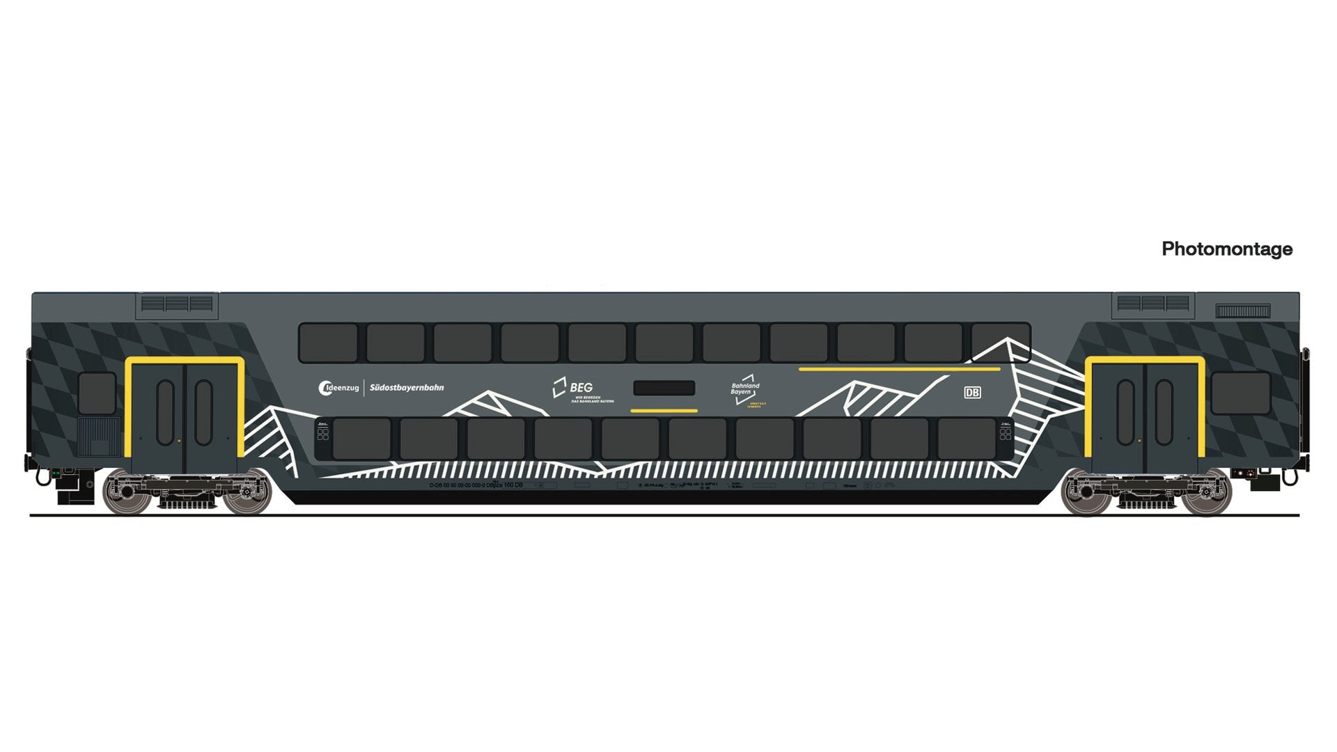 Roco R6220253 Double-deck coach "Ideenzug", DB AG