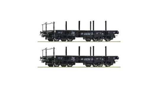 Roco 6600031 2 Piece Set Heavy-duty wagons, DR